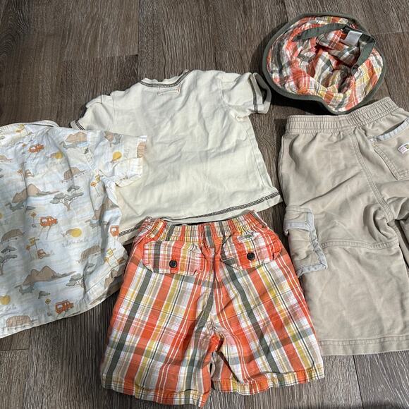 Janie and Jack Safari 5-Piece Outfit Set 12-18 Months Vintage Play/VGUC - Picture 7 of 7